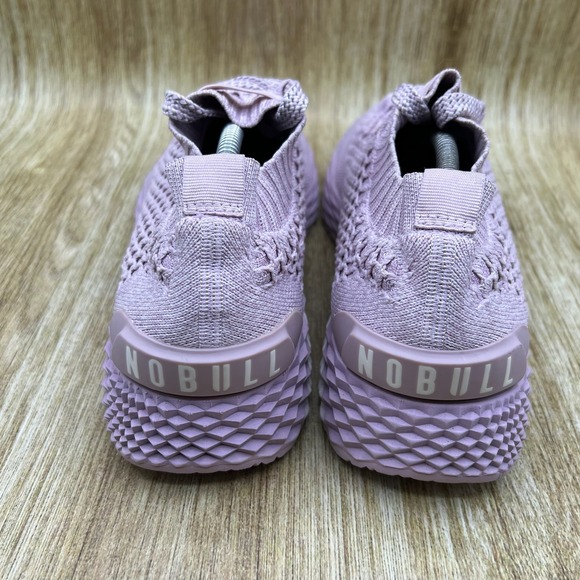 NOBULL Allday Knit Runner Women's Size 8.5 Sneakers Running Shoes Purple Lilac - Picture 4 of 10